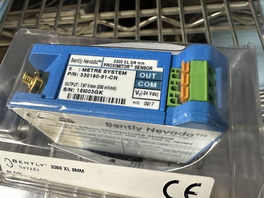 330180-91-CN বেন্টলি নেভাদা 3300 এক্সএল প্রক্সিমিটার সেন্সর 9.0 মিটার (29.5 ফুট) সিস্টেমের দৈর্ঘ্য, ডিআইএন মাউন্ট
