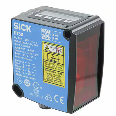 SICK DT50-P1113 লেজার দূরত্ব সেন্সর Dx50 LC ডিসপ্লে, 2 X LED
