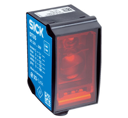 SICK DT35-B15251 লেজার দূরত্ব সেন্সর Dx35 পুরুষ সংযোগকারী M12, 5-পিন