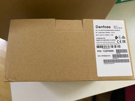 Danfoss FC-051P1K5S2E20H3BXCXXXSXXX 132F0005 ফ্রিকোয়েন্সি কনভার্টার