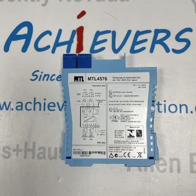 MTL4576 2-তারের লুপ-চালিত অভ্যন্তরীণ নিরাপত্তা বাধা MTL দ্বারা