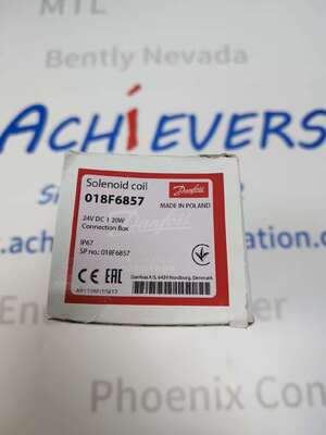 ড্যানফস 018F6857 সোলিনয়েড কয়েল 24VDC IP67 টার্মিনাল বক্স