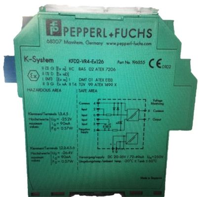 ভোল্টেজ রিপিটার KFD2-VR4-Ex1.26 PEPPERL FUCHS বিচ্ছিন্ন বাধা