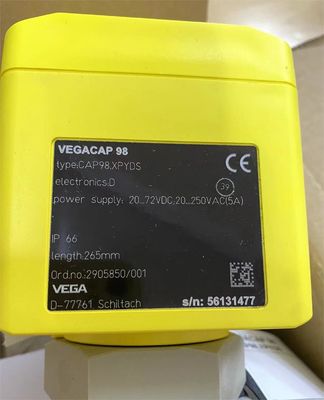 CP62.XXBGARAMX VEGA লেভেল মিটার VEGACAP 62 লেভেল ডিটেকশনের জন্য ক্যাপাসিটিভ রড প্রোব