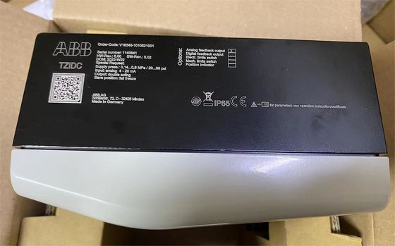 V18345-1010521001 TZIDC ইলেক্ট্রো-প্নেউম্যাটিক ABB ভালভ পজিশনার V18345