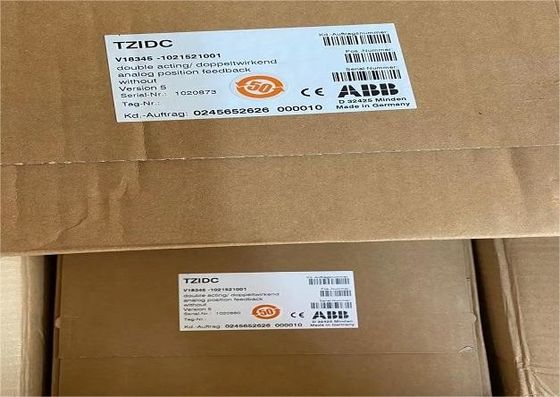 V18345-1010551001 ABB ভ্যালভ পজিশনার TZIDC ইলেক্ট্রো-নিউম্যাটিক