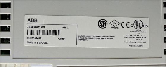 3BSE008516R1 AI810 ABB অ্যানালগ ইনপুট মডিউল 8 চ্যানেল
