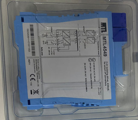 MTL4549 আইসোলেশন ড্রাইভার MTL যন্ত্রপাতি দুই চ্যানেল জন্য 4 ¢ 20mA হার্ট® ভালভ পজিশনার
