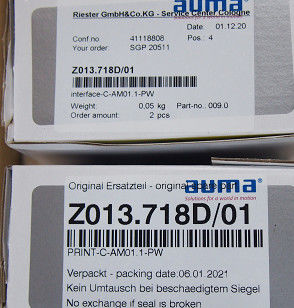 Z013.718D/02 লজিক PCB সার্কিট বোর্ড AUMA অ্যাকচুয়েটর পার্টস