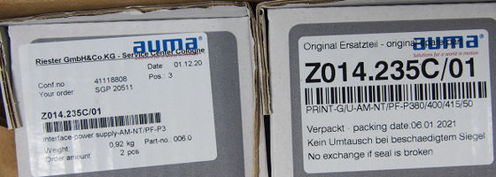 Auma Z014.235C-01 পাওয়ার বোর্ড অ্যাকুয়েটর রিপ্লেস পার্ট মেরামত এবং প্রতিস্থাপন