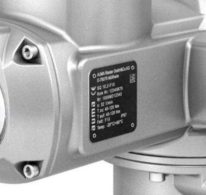 AUMA SQ 10.2-F10 পার্ট টার্ন অ্যাকুয়েটর ম্যাটিক অ্যাকুয়েটর কন্ট্রোল AM 01 সহ1