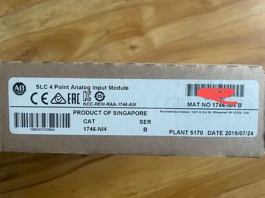 SLCTM 500 Allen Bradley 1746 NI4 4 চ্যানেল অ্যানালগ I/O মডিউল