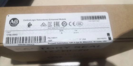 1756-RM2 ALLEN BRADLEY পিএলসি পণ্য কন্ট্রোললজিক্স রিডান্ডান্সি মডিউল
