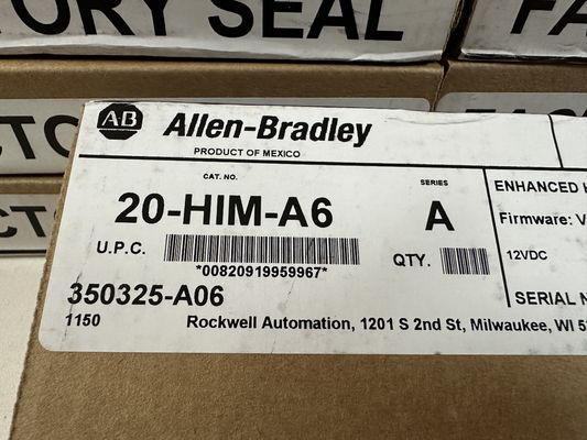 20-HIM-A6 ALLEN BRADLEY পিএলসি পণ্য NEMA টাইপ 1 হিউম্যান ইন্টারফেস মডিউল