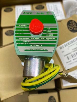 8222G002LT ASCO সোলিনয়েড ভ্যালভ 120/60 10/50 সিরিজ 8222 2 ওয়ে