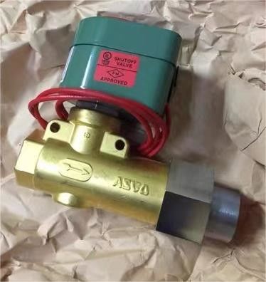8266D069V 1/2 "এনপিটি এমারসন এএসসিও 2-ওয়ে সোলিনয়েড ভালভ জ্বালানী তেল 120VAC 1/4 "ওরিফিক্স