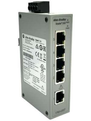 1783-US5T ALLEN BRADLEY স্ট্রাক্সিস 2000 5 পোর্ট অপরিচালিত সুইচ