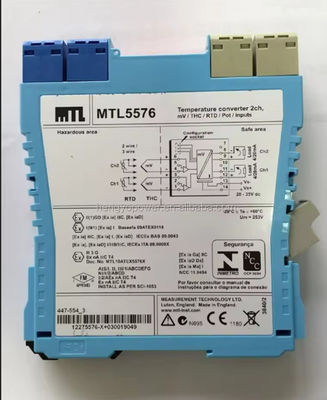 MTL5576-RTD MTL যন্ত্রপাতি 2ch তাপমাত্রা রূপান্তরকারী, RTD
