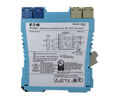 MTL5576-THC MTL যন্ত্রপাতি তাপমাত্রা রূপান্তরকারী চ্যানেল সংখ্যা দুই