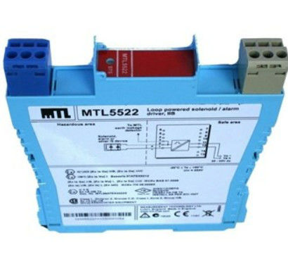MTL5522 MTL যন্ত্রপাতি সোলিনয়েড / এলার্ম ড্রাইভার চ্যানেলের সংখ্যা এক