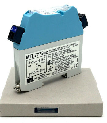 MTL7778AC MTL যন্ত্রপাতি শন্ট-ডায়োড নিরাপত্তা বাধা 10.5cm x 1.26cm x 9cm