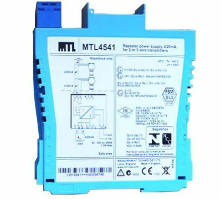 MTL4541 MTL যন্ত্রপাতি রিপিটার পাওয়ার সাপ্লাই 4/20mA HART 2 বা 3 ওয়্যার ট্রান্সমিটার