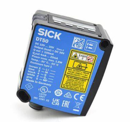 SICK DT50-P1113 লেজার দূরত্ব সেন্সর Dx50 LC ডিসপ্লে, 2 X LED