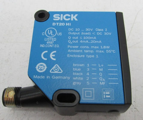 SICK লেজার দূরত্ব সেন্সর DT20 Hi DT20-P244B 24.3 মিমি x 72.4 মিমি x 54.1 মিমি