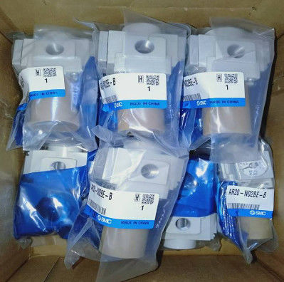 1/4 পোর্ট আকার এসএমসি এআরগুলেটর AR20-02-A AR10-A/AR40-A সিরিজ সেট চাপ পরিসীমা 0.05 থেকে 0.85 এমপিএ