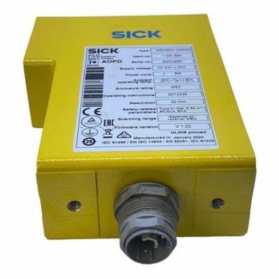 SICK WEU26/3-103A00 20 মিটার স্ক্যানিং রেঞ্জ সহ নিরাপত্তা হালকা-বাতি সেন্সর