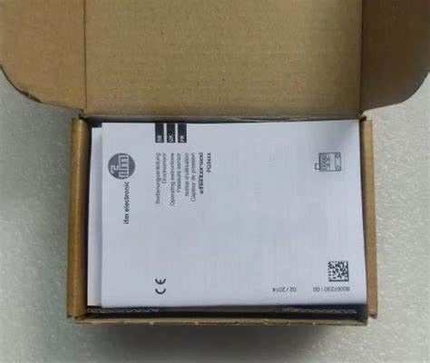আইএফএম PQ3834 চাপ সেন্সর জন্য Pneumatics III সুরক্ষা ক্লাস 2 আউটপুট