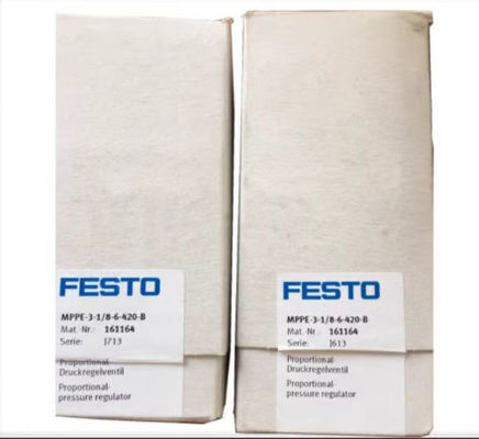 Festo MPPE-3-1/8-6-420-B অনুপাতীয় চাপ নিয়ন্ত্রণ ভালভ বায়ুসংক্রান্ত সংযোগ G1/2