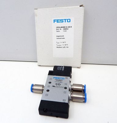 Festo CPE14-M1BH-5L-QS-8 ম্যাগনেট ভ্যালভ ব্যবহার করা হয় না / বৈদ্যুতিক অ্যাক্টিভেশন সঙ্গে OVP