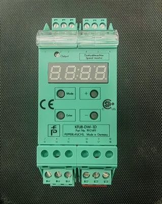 পেপারল + ফুচস রোটেশন স্পিড মনিটর KFU8-DW-1.D ≤ 10 Hz সুইচিং ফ্রিকোয়েন্সি এবং 0.3 মিমি লক্ষ্য আকার সহ
