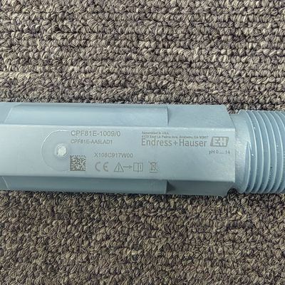 ENDRESS HAUSER CPF81E পিএইচ সেন্সর FDA- তালিকাভুক্ত উপাদান এবং সঠিক প্রক্রিয়া পর্যবেক্ষণের জন্য অতিরিক্ত শংসাপত্র