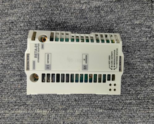 ABB RETA-01আর-সিরিজ RETA-01 একটি 1-পোর্ট ইথারনেট অ্যাডাপ্টার মডিউল যা দুটি যোগাযোগ প্রোটোকল সমর্থন করে