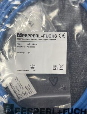 PEPPERL FUCHS NJ8-18GK-N ইন্ডাক্টিভ সেন্সর আইইসি 61508 এর সাথে এসআইএল 2 পর্যন্ত ব্যবহারযোগ্য