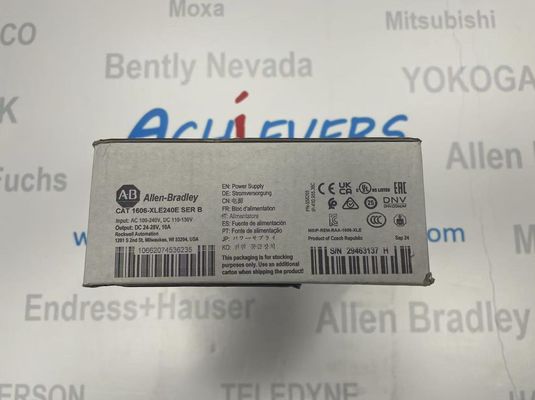 ডিভাইস কমিউনিকেটার ALLEN BRADLEY 1606-XLF240F সলিড ওয়্যার আকার 22 থেকে 14 AWG সহ সুইচড মোড পাওয়ার সাপ্লাই মডিউল