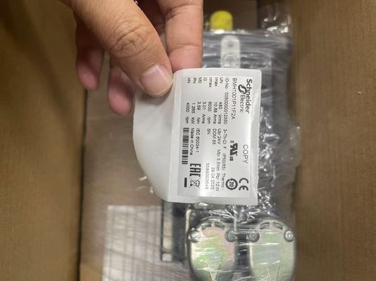 Schneider BMH1001P11F2A ব্রেক লেক্সিয়াম 32 3.3Nm 6000rpm সহ সার্ভো মোটর কীড শ্যাফ্ট আইপি 54 128 বিট এনকোডার