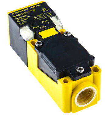 সঠিক নন ফ্লাশ ইনস্টলেশনের জন্য টার্ক NI40U-CP40-VP4X2 ইন্ডাকটিভ ব্লক সান্নিধ্য সেন্সর