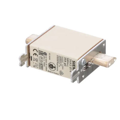 Siemens 3NA3814-6 LV HRC ফিউজ এলিমেন্ট, পরিমাপের স্থান 30 বার এবং অপারেশন চলাকালীন ওভাল ফ্ল্যাঞ্জ