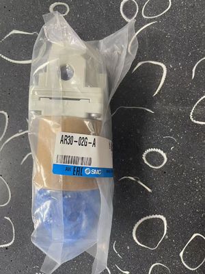 SMC AR30-02G-A মডুলার এয়ার রেগুলেটর প্লাস্টিক হাউজিং এবং LED ডিসপ্লে