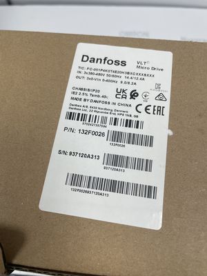 Danfoss FC-051P4K0T4E20H3BXCXXXSXXX ফ্রিকোয়েন্সি এসি ড্রাইভ 10 বার চাপ এবং এনবিআর সিলিং উপাদান