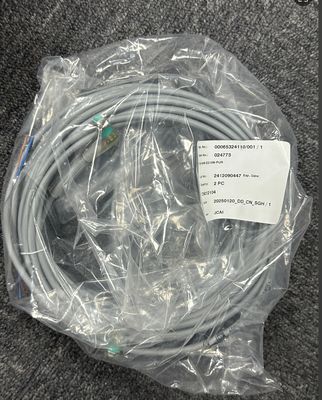 V3-WM-E2-5M-PUR মহিলা কর্ডসেট M12 3-পিন