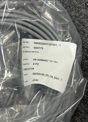 V3-WM-E2-5M-PUR মহিলা কর্ডসেট M12 3-পিন