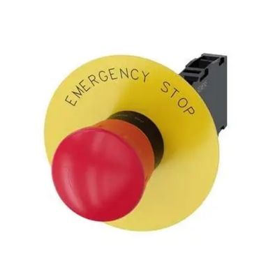 SIEMENS 3SU1100-1HB20 1FH0 EMERGENCY STOP মাশরুম চাপ বোতাম