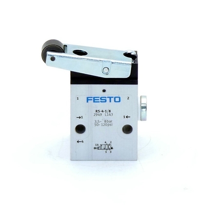 Festo রোলার লিভার ভালভ RS-4-1/8