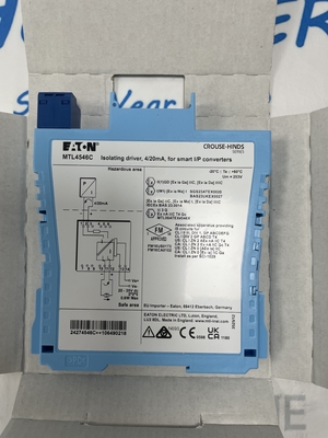 MTL4546C অন্তর্নিহিতভাবে নিরাপদ বিচ্ছিন্নকারী সংকেত পরিসীমা আউটপুট 4 থেকে 20mA সবুজ শক্তি নির্দেশক