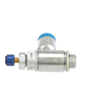 Festo একমুখী প্রবাহ নিয়ন্ত্রণ ভালভ GRLA-1/8-QS-6-D