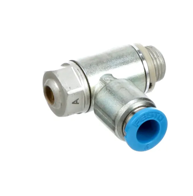 Festo একমুখী প্রবাহ নিয়ন্ত্রণ ভালভ GRLA-1/8-QS-6-D
